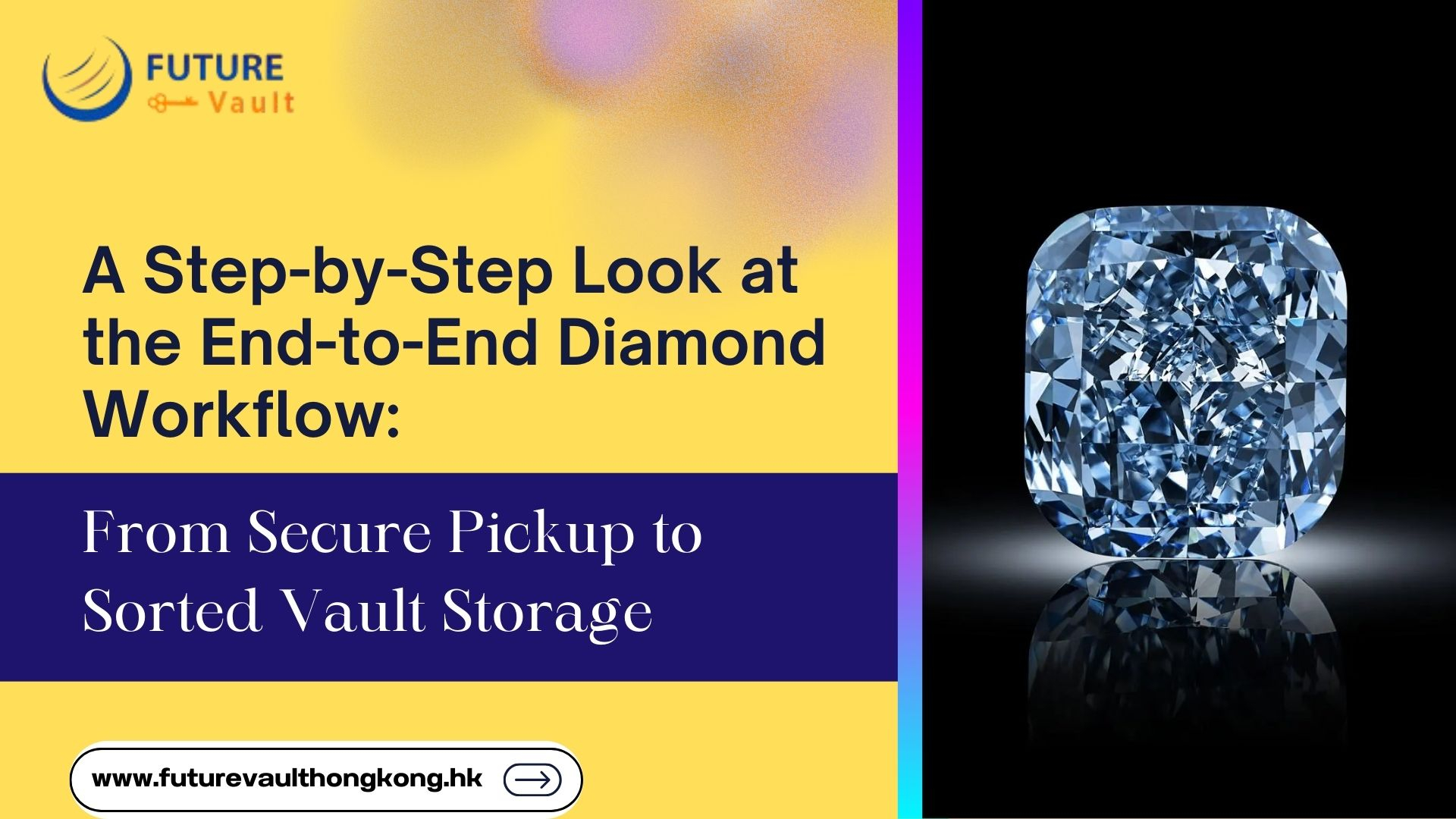 A Step-by-Step Look at the End-to-End Diamond Workflow: From Secure Pickup to Sorted Vault Storage